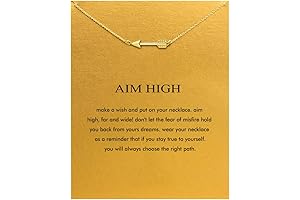 Handmade Delicacy Arrow Necklace: Empowering Good Luck with an Elegant Touch