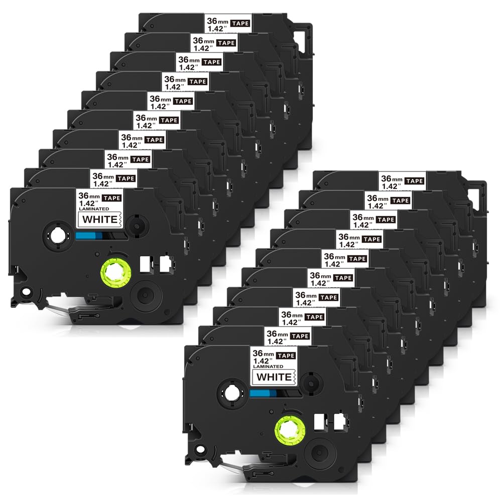 Tzeテープ 互換品 ショップ TZe-261 白地黒文字 8個セット P-Touch用