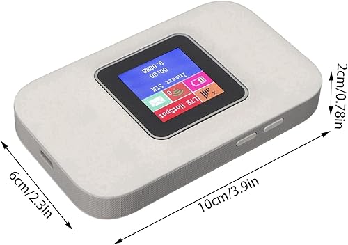 Miniatura 4 de Pocket 4G WiFi, 300Mbps Plug and Play Micro Card Slot 4G USB Portable WiFi for Europe Home Business