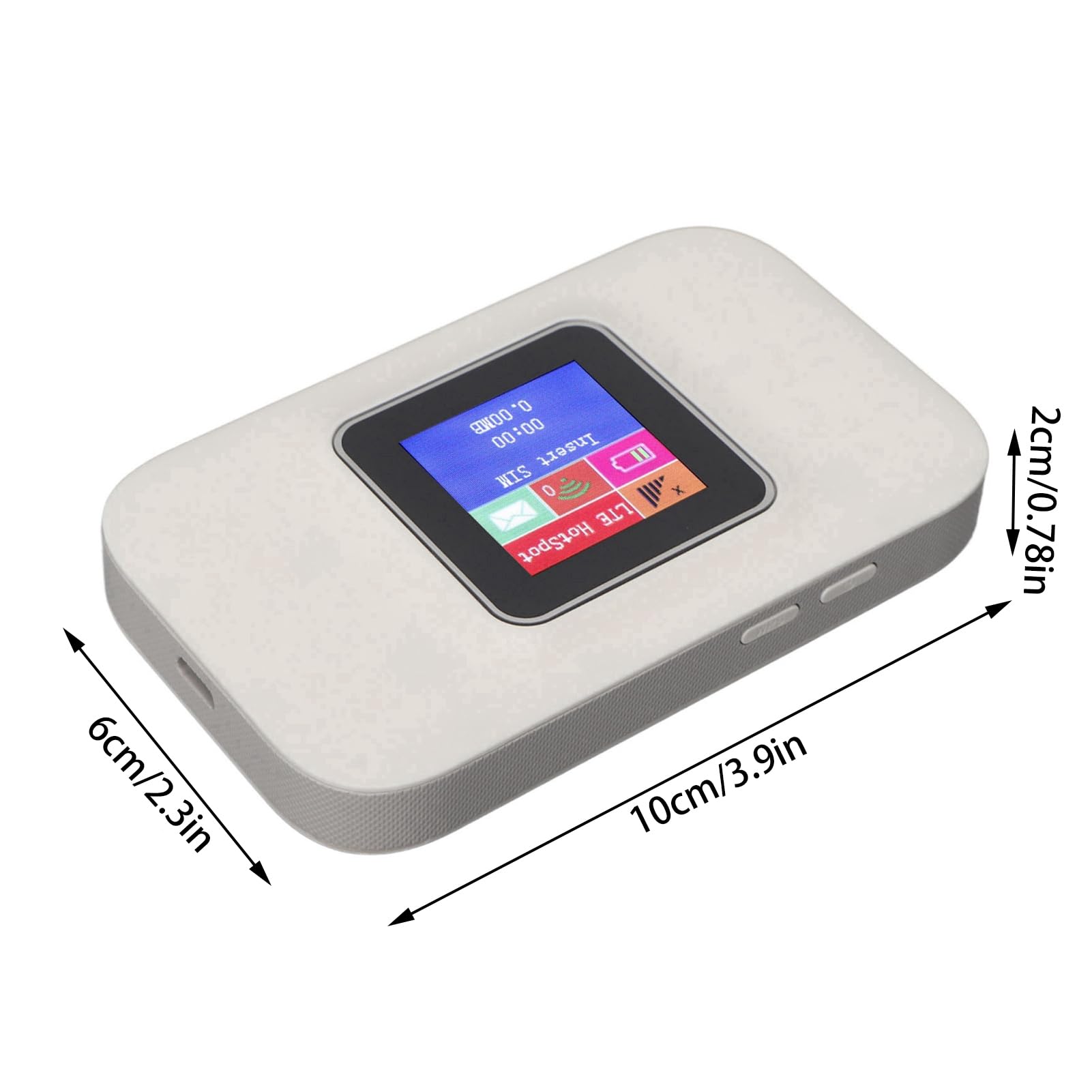 Router Wi-Fi 5G, Przenośny Router Sieci Bezprzewodowej 300 Mb/s 5G Mini Inteligentny Router USB Przenośny z Gniazdem Karty SIM Wifi