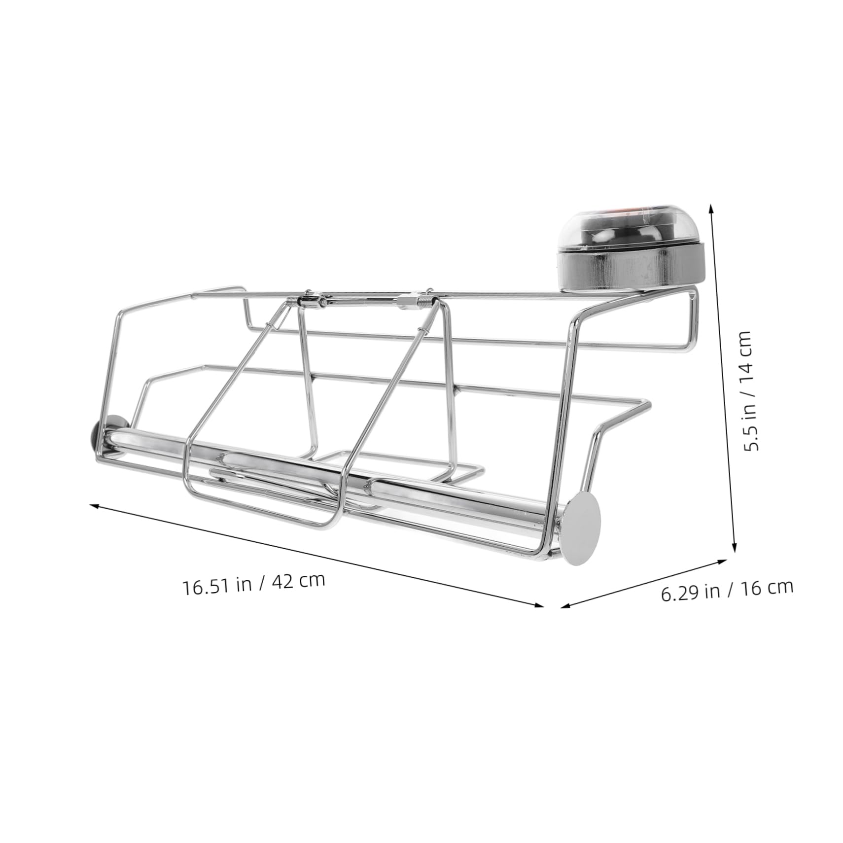 Ciieeo Soporte Para Dispensador De Bolsas Almacenamiento De Compras Colgante Acero Inoxidable