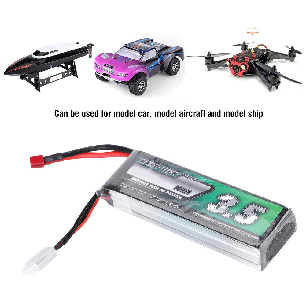 Modelo de batería Lipo 3500MAH 11,1V 60C para vehículos RC (Enchufe en T)