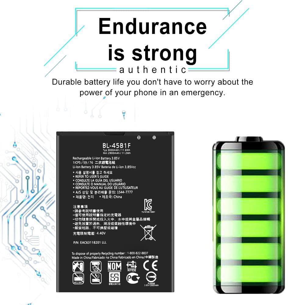 Lg Stylo Lg V10 Battery Replacement Ddong For Lg V10 Battery Bl 45b1f  Battery Replacement Lg