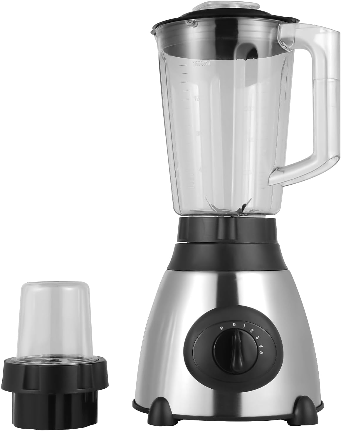 QIUTMER Countertop Blender and Food Processor 5 Gears High