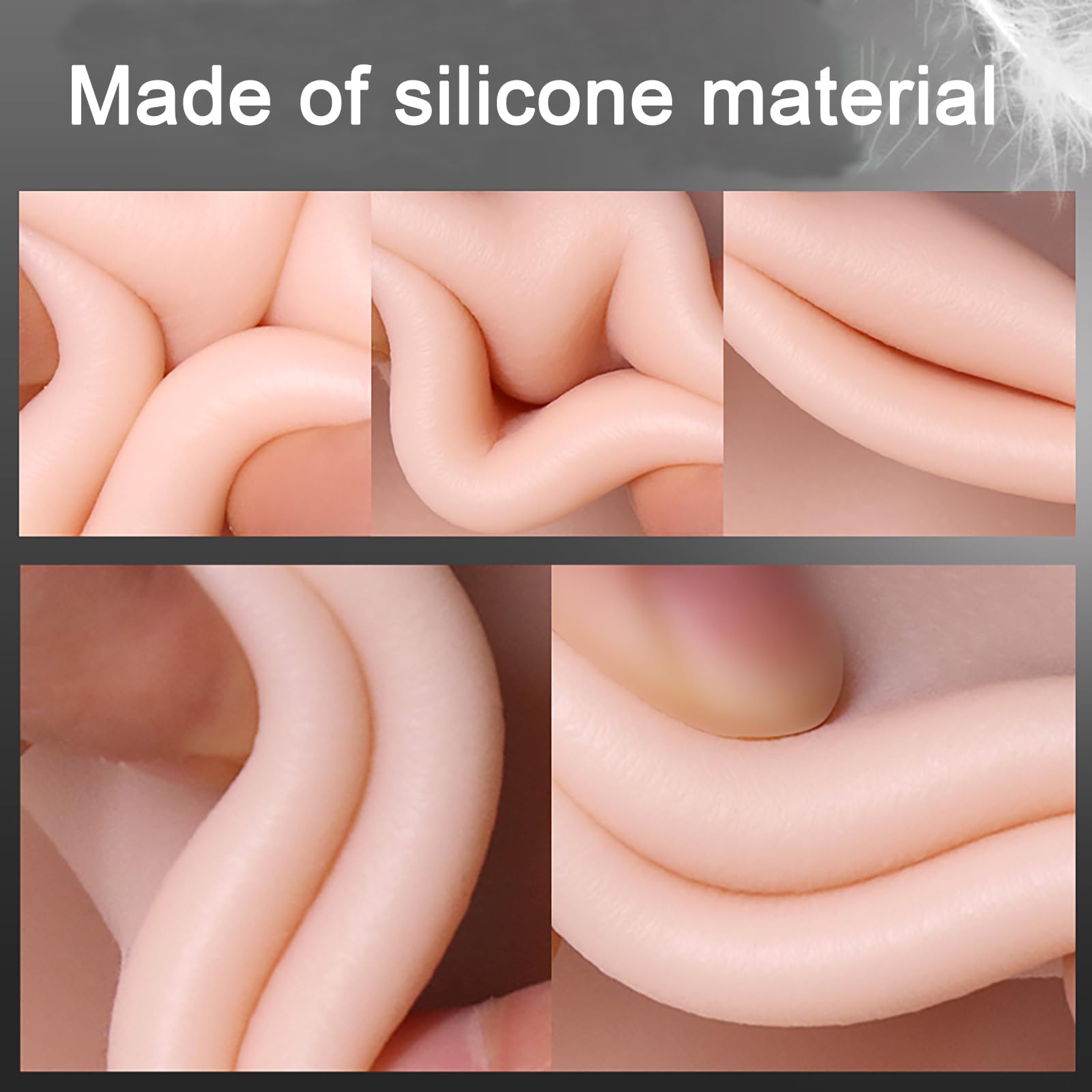 Crossdresser Men's Hiding Gaff Silicone Vagina Panties for Transgender Crossdresser Cosplay Drag Queen Fake Pussy for Men Role Play