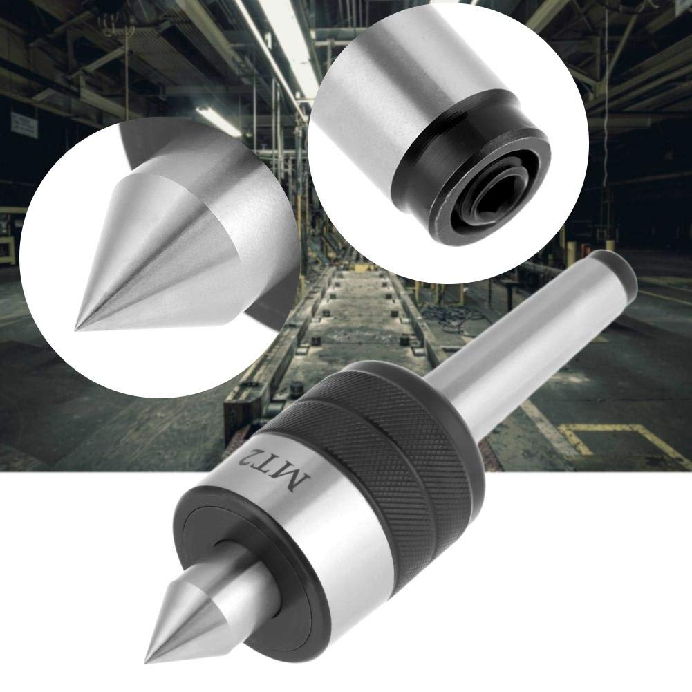 Centro Girevole Per Tornio KATSU MT2 - Precisione 0.005mm - Per Lavorazione Metalli E Legno - Foto 2