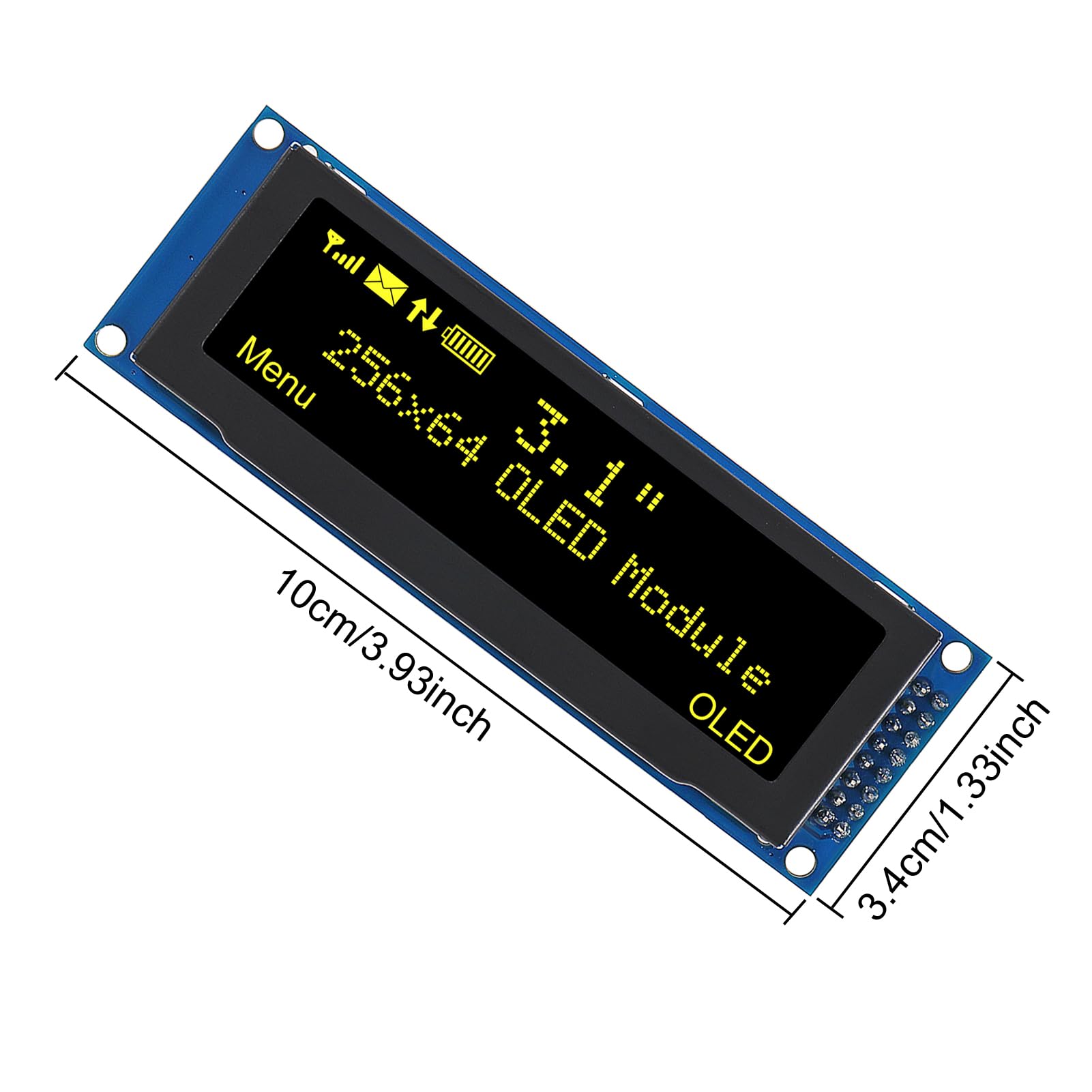 Amazon.com: DWEII 2PCS 3.12 inch OLED Display 256x64 OLED LCD
