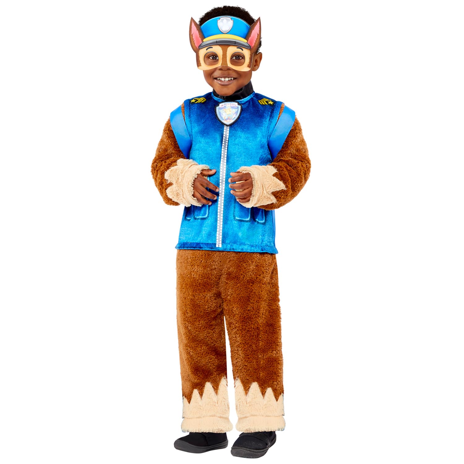 amscan Childs Boys Officially Licensed Paw Patrol Deluxe Chase Book Day Week Fancy Dress Costume