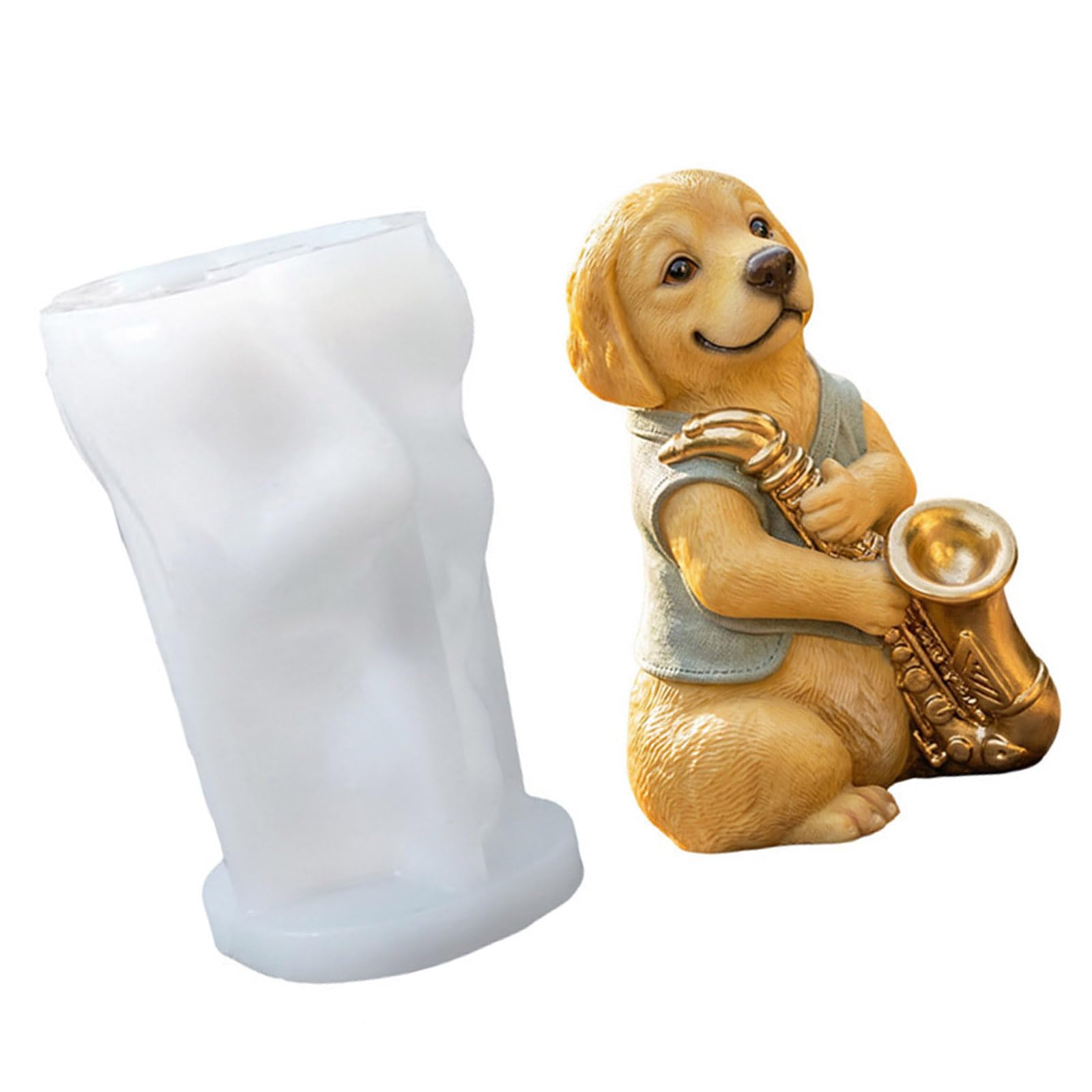 Kaeltsyn Multipurpose Resin for Soap and Chocolate Crafting with Detailed Animal Shape Like Bear and Rabbits Detailed Carving