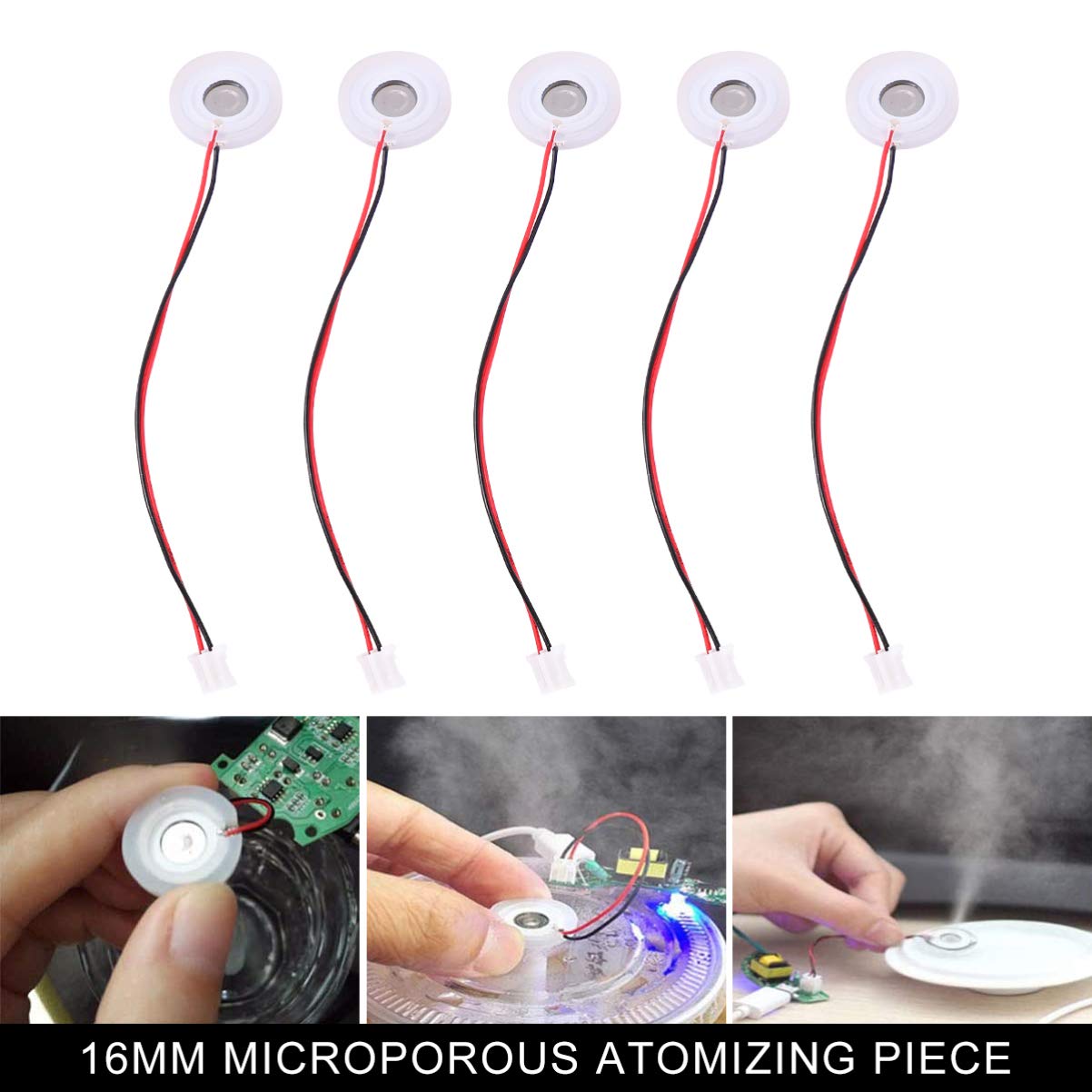 Nebulizzatore Ultrasuoni 4.5cm - Accessorio Per Umidificatore, Copertura Impermeabile In Ceramica - Foto 7