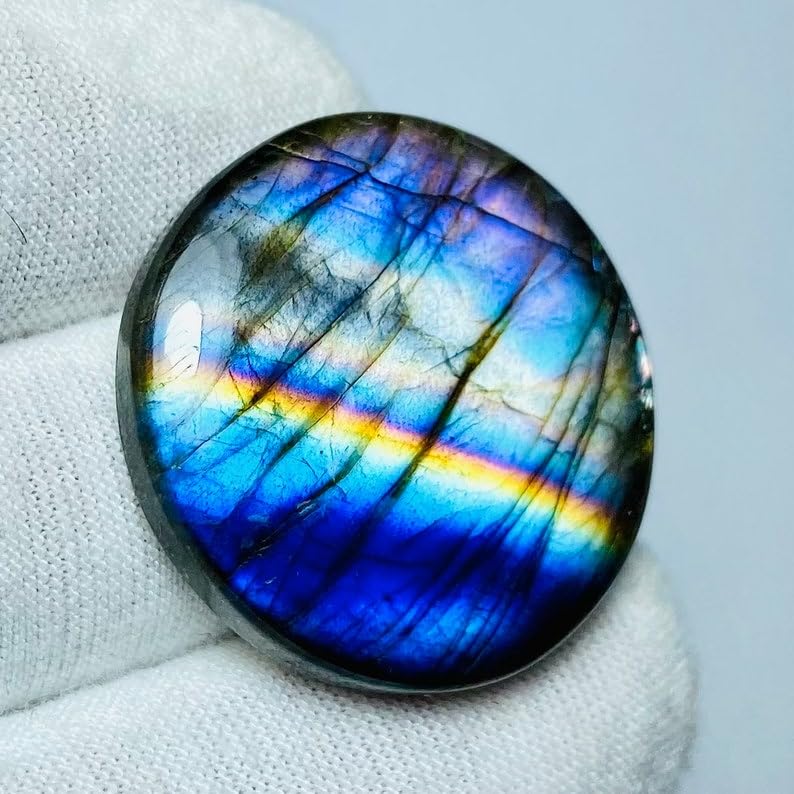 Labradorite violette pour bague et pendentif diy création bijoux
