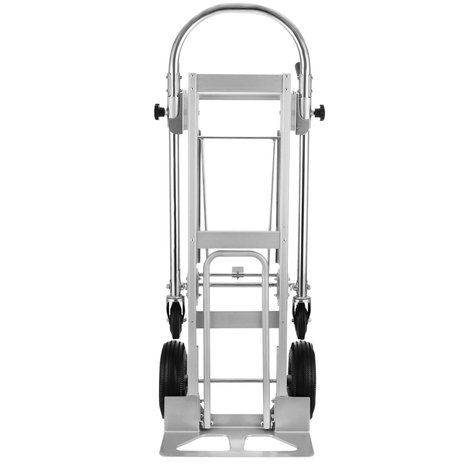 VEVOR 3 in 1 Aluminum Hand Truck Folding Sack Barrows 350Kg Heavy Duty