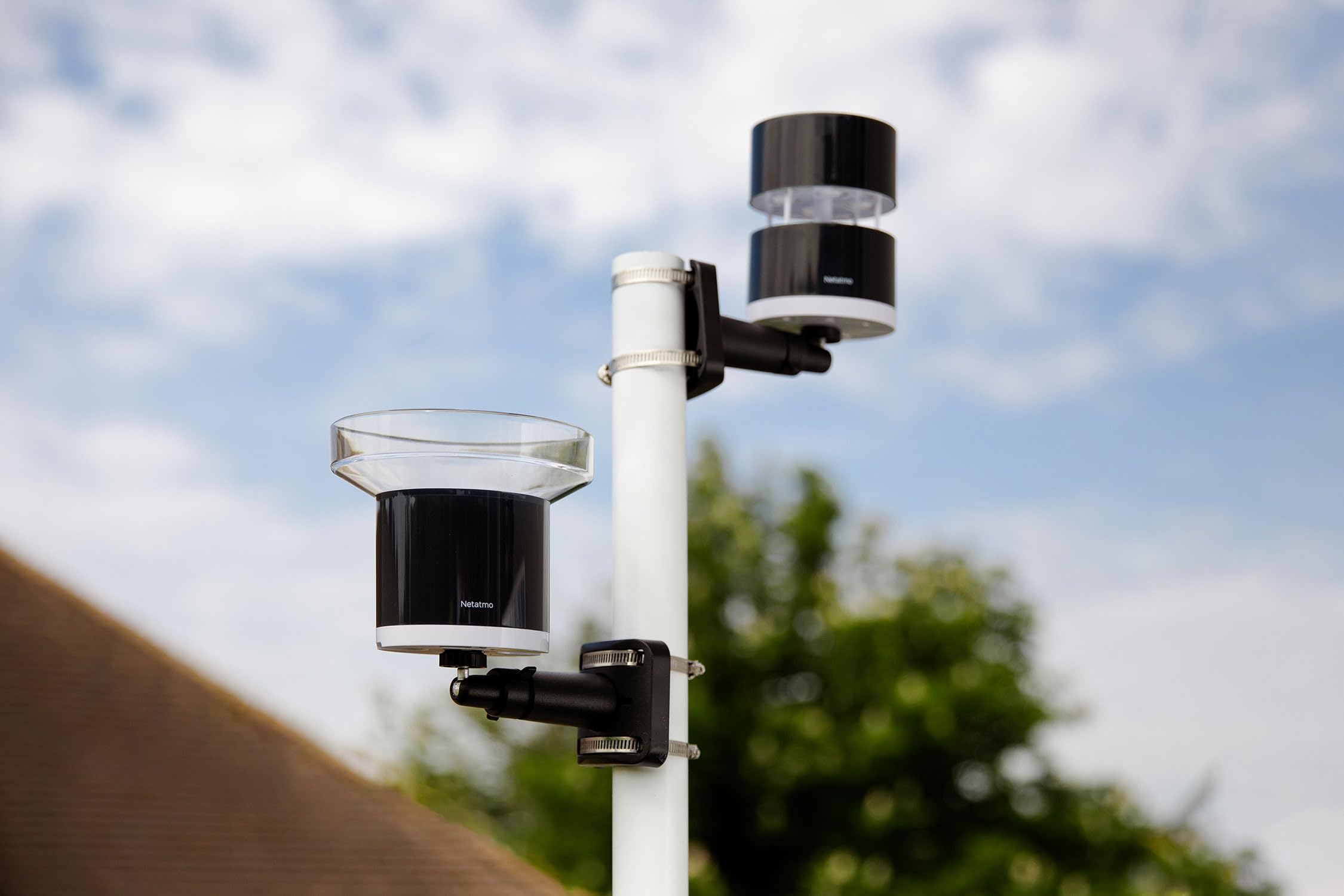Netatmo STAZIONE METEO INTELLIGENTE + ANENOMETRO INTELLIGENTE + PLUVIOMETRO INTELLIGENTE
