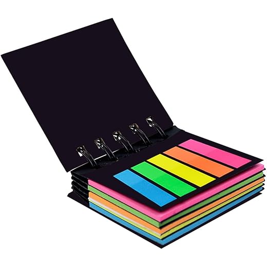 Solimo Sticky Notes Pad, Pocket-Size