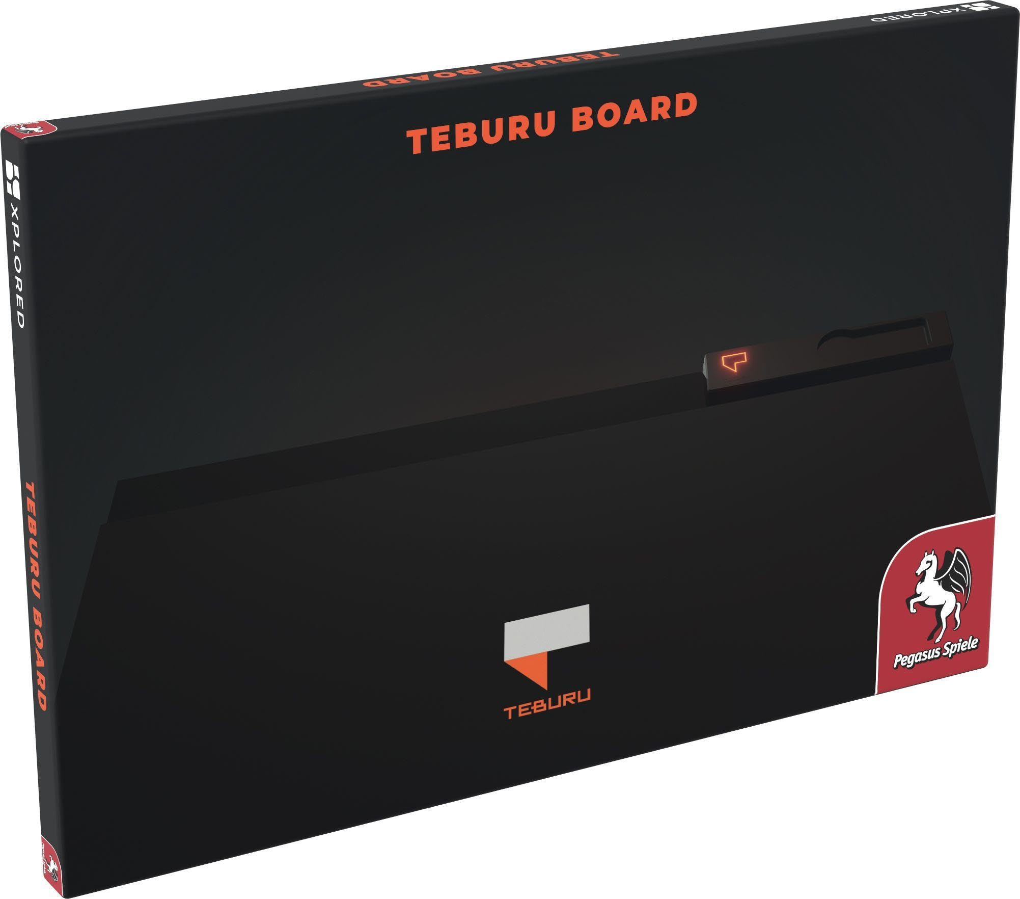 Teburu Board Brettspiel, Pegasus Spiele, 47 x 2,5 cm, ohne Batterien, hergestellt in China