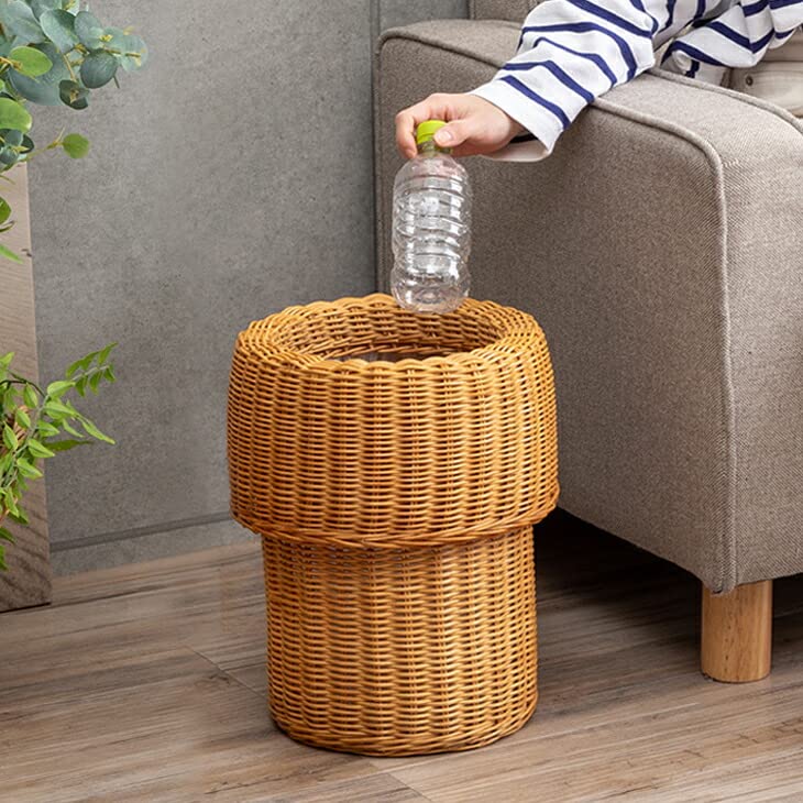 ラタン　カバー付きダストボックス Amazon｜ラタンカバー付き ダストボックス｜フタなしゴミ箱 オンライン通販