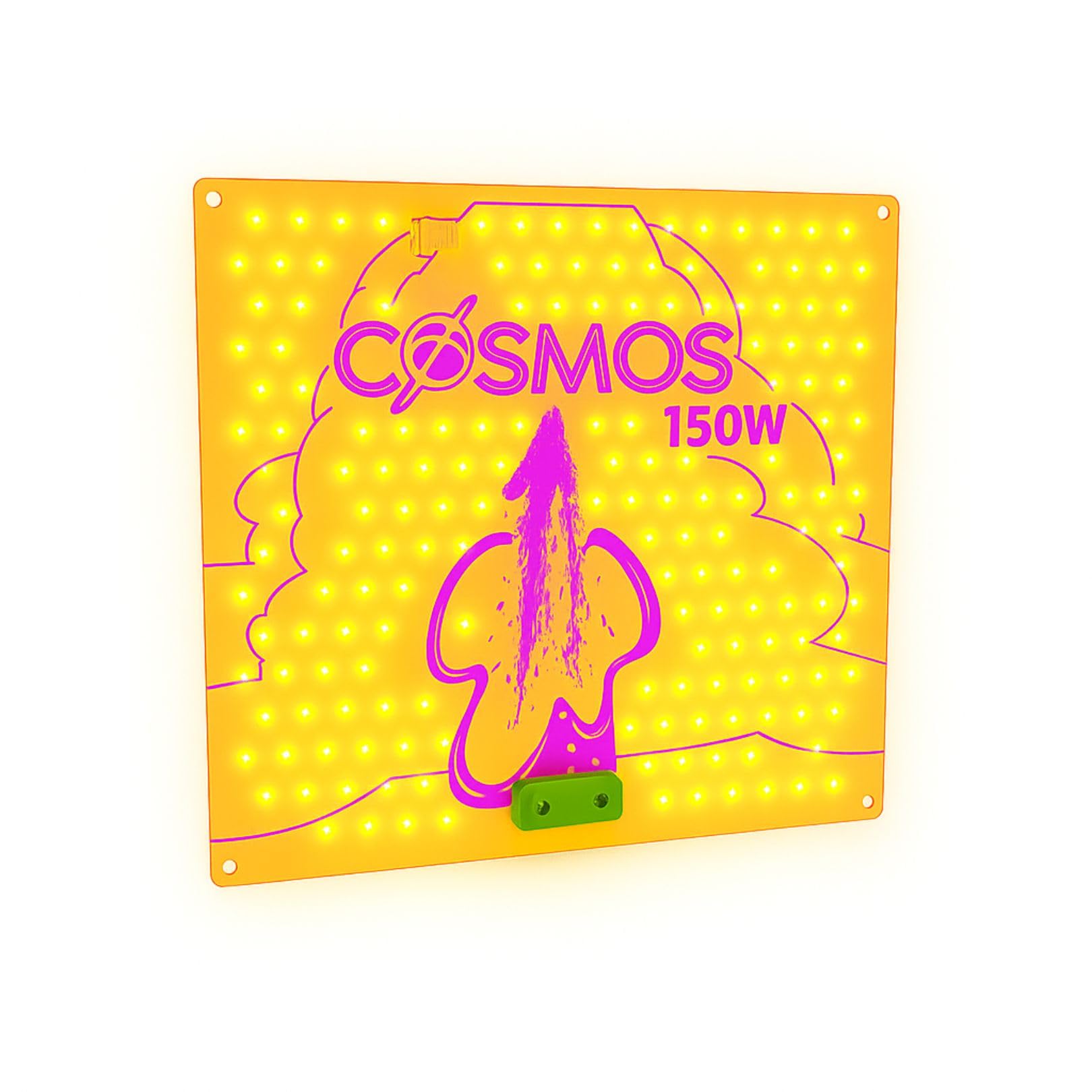 Weedness Cosmos Lampada LED per Piante 150 Watt Spettro Completo 40x40 cm 2,5 μmol/J - Coltivazione Interna Esterna Germinazione Fioritura Crescita