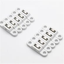 10 ADET S rg l  Kap  Rulo Dolap Bak r Teker Tekerlek Kasnak Dolap Mobilya Kap  ve Pencere Aksesuarlar  Geni lik 7.5mm Beyaz-Meyve  eftali 5