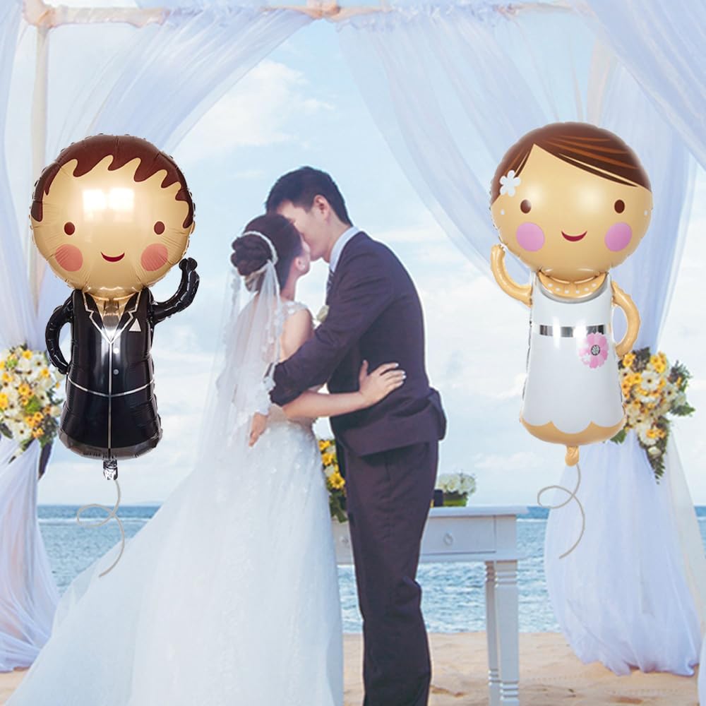 Decoracion Para Bodas Abaodam 6 Globos De Aluminio Para Decoración De Boda,  Globos De Aluminio Para Decoracion De Boda Globos De Aluminio Para  Decoracion De Bebe Globos De Boda Globos Inflables Para, image size:1000x1000