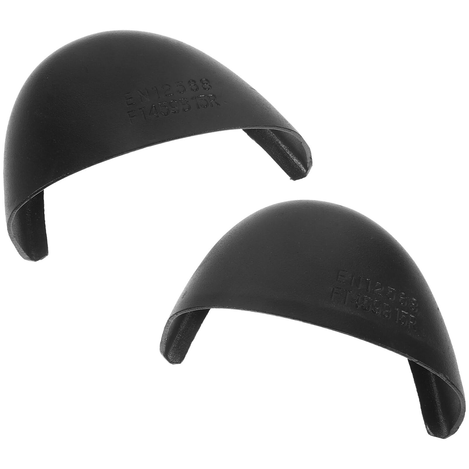 VALICLUD Steel Toe Guard, 1 Pair Work Shoes Steel Toe Covers Metatarsal Guard Safety Shoe Toe Cap Overshoes Workplace -smash Cover for Men and Women