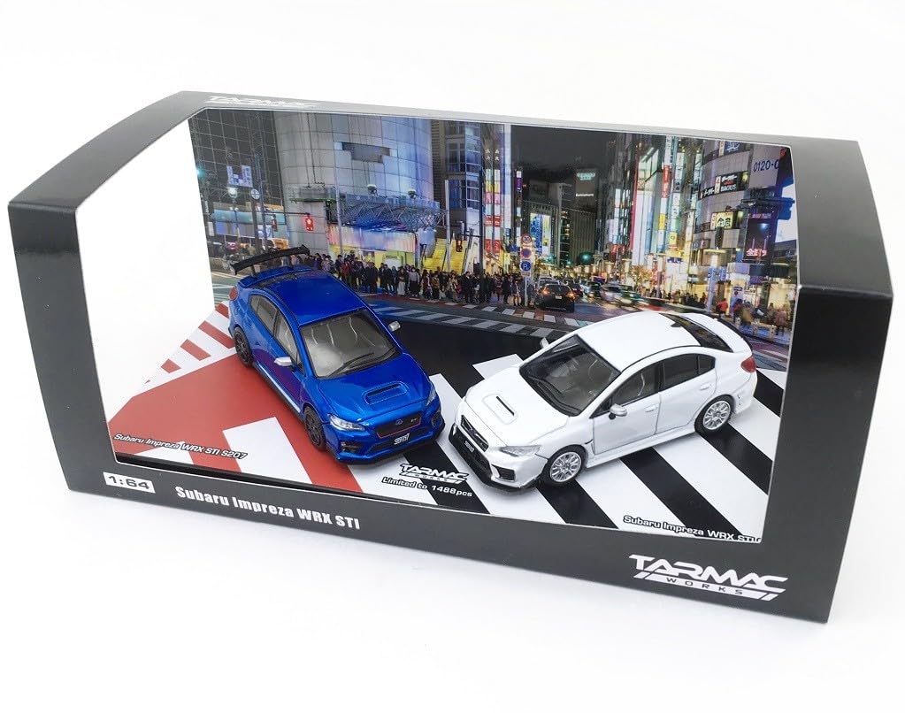 Amazon | TARMACWORKS 1/64 スバル Impreza WRX STI S207 S208 Boxset