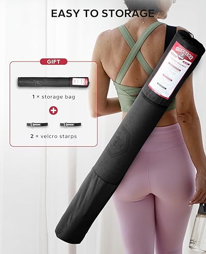 Miniatura 7 de HAPBEAR Extra Large Yoga Mat - 72"x48"78"x54", 14" & 13" Thick, Non-Slip, Durable, Eco-Friendly, Wide Exercise Mat for Home Workouts, Yoga, Pilates,