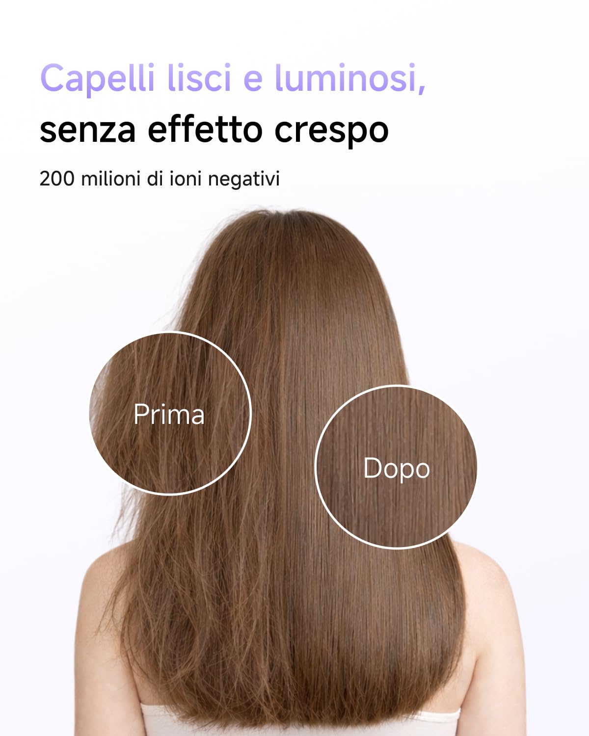 Laifen Air Asciugacapelli, 280g, Fino a 15× Più Veloce, Rosa Pastello | Diffusore e Lisciante, 200M Ioni, 110k rpm, 60dB, 2 Velocità & 5 Temperature, Asciugatira 3min, Modalità Bambino, Viaggio