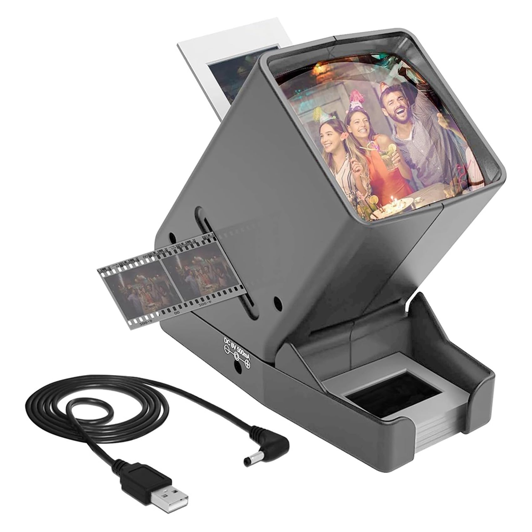 Film Slide Viewer Folien-Diascanner Filmlupe Filmnegative