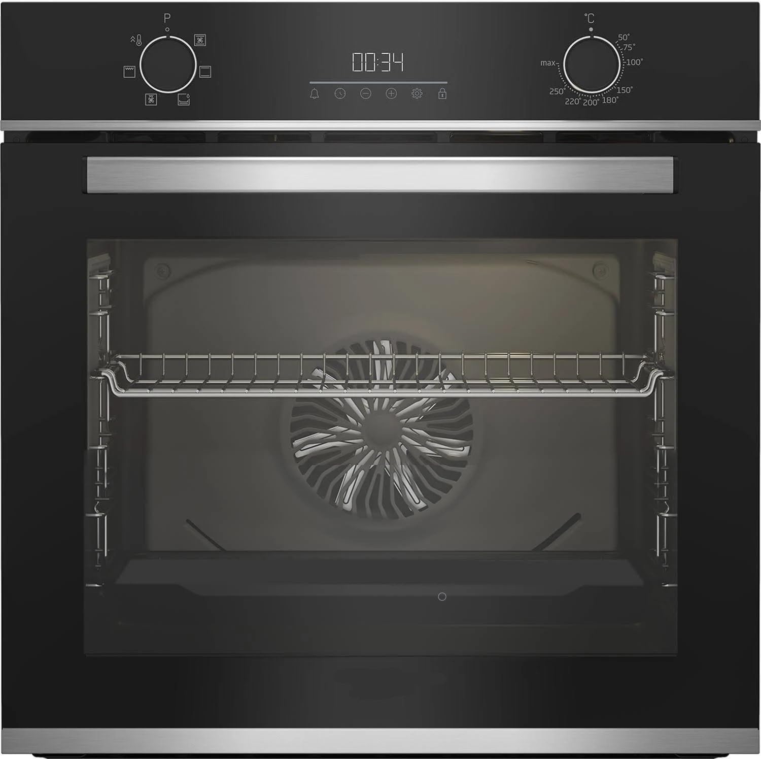 Beko Forno multifunzione da incasso 72 l, 60 cm, catalisi in acciaio inox bbie13300 x