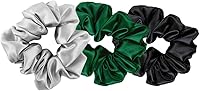 Vista 1 de THXSILK Bandas elásticas de seda para el cabello, bandas elásticas para el cabello, cuerdas para coleta de caballo para mujer, accesorios