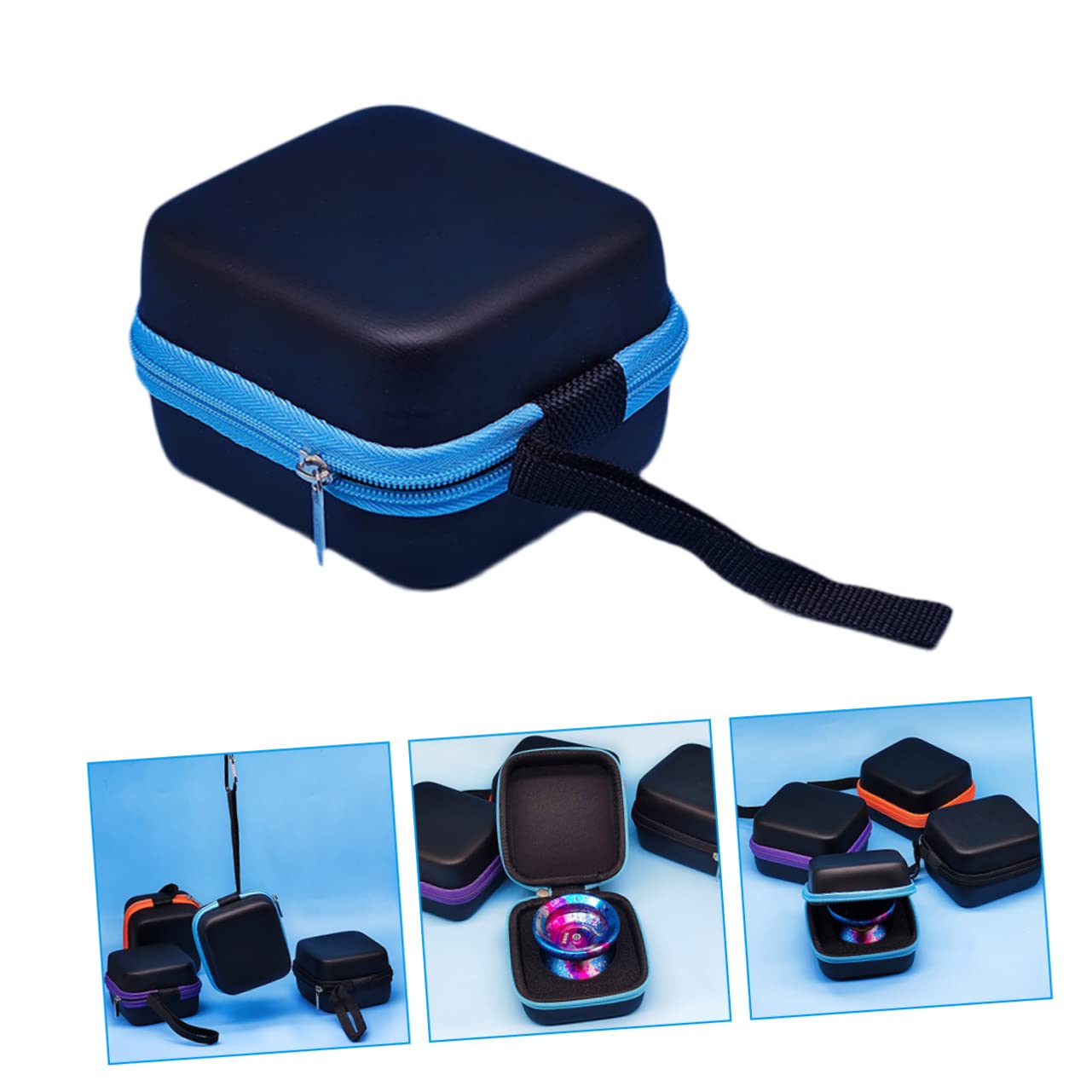 Alasum 4pezzi Borsa Porta Yo-Yo Compatta e Leggera per Giocattoli Organizer Pratico per Trasporto Sicuro per Viaggi Scuola e Feste Design Resistente e Multifunzionale