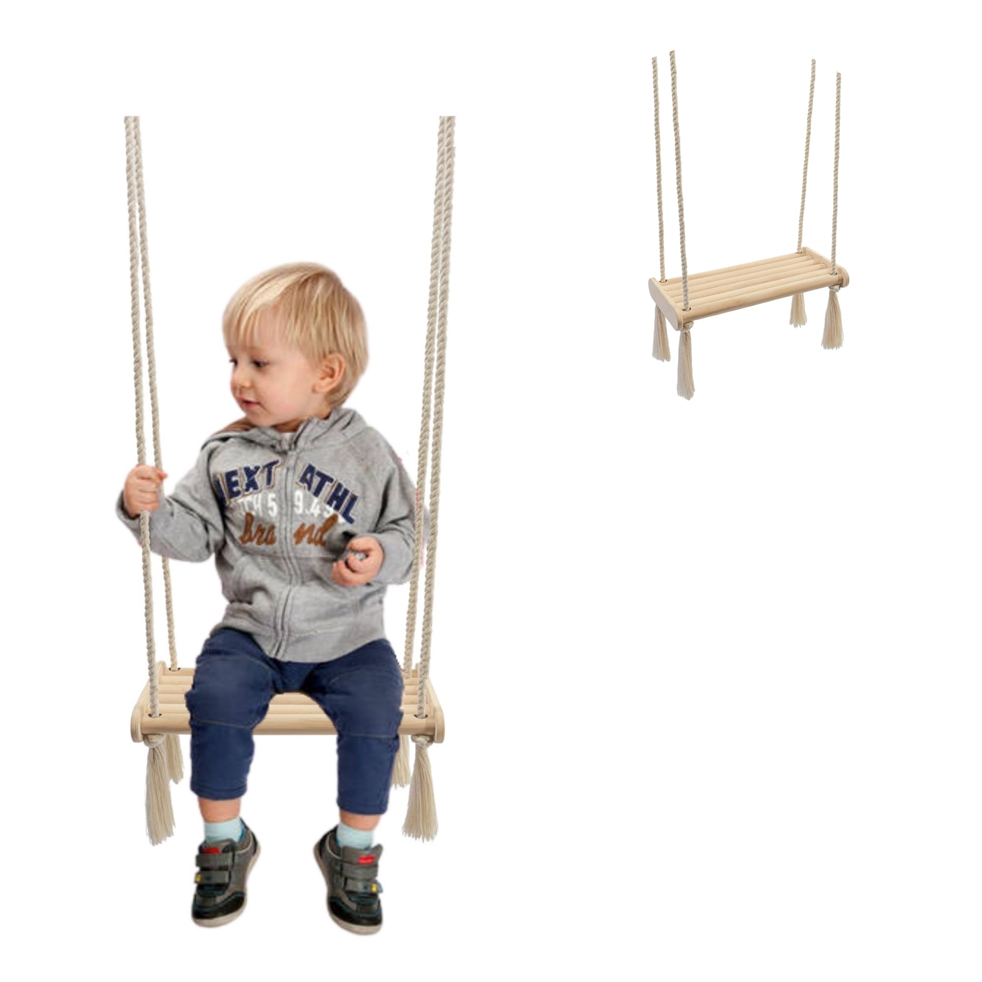 Gimnasio Bebe Madera Columpio De Madera MAMOI® Para Bebés