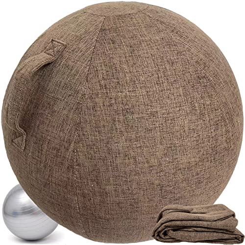 Alywen Ballon Bureau Siège 55/65/75cm - Ballon de Grossesse Chaise Avec Housse de Protection...