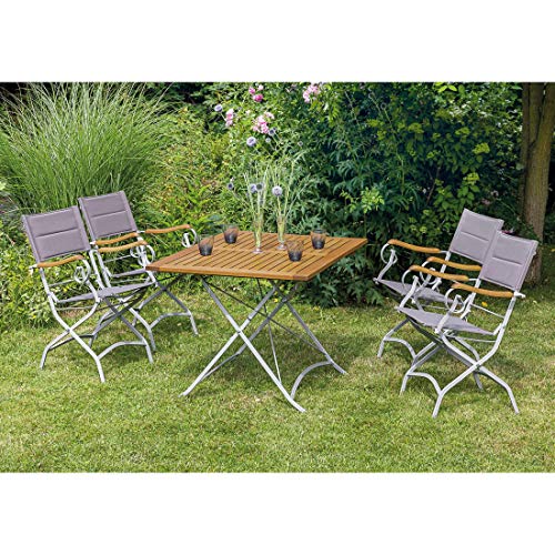 Preisvergleich Produktbild MERXX Gartenmöbel-Set PRINZENGARTEN 5-TLG. - (50204-309)
