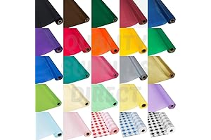 White Banquet Tablecloth Roll-300 Feet Long for Exquisite Events