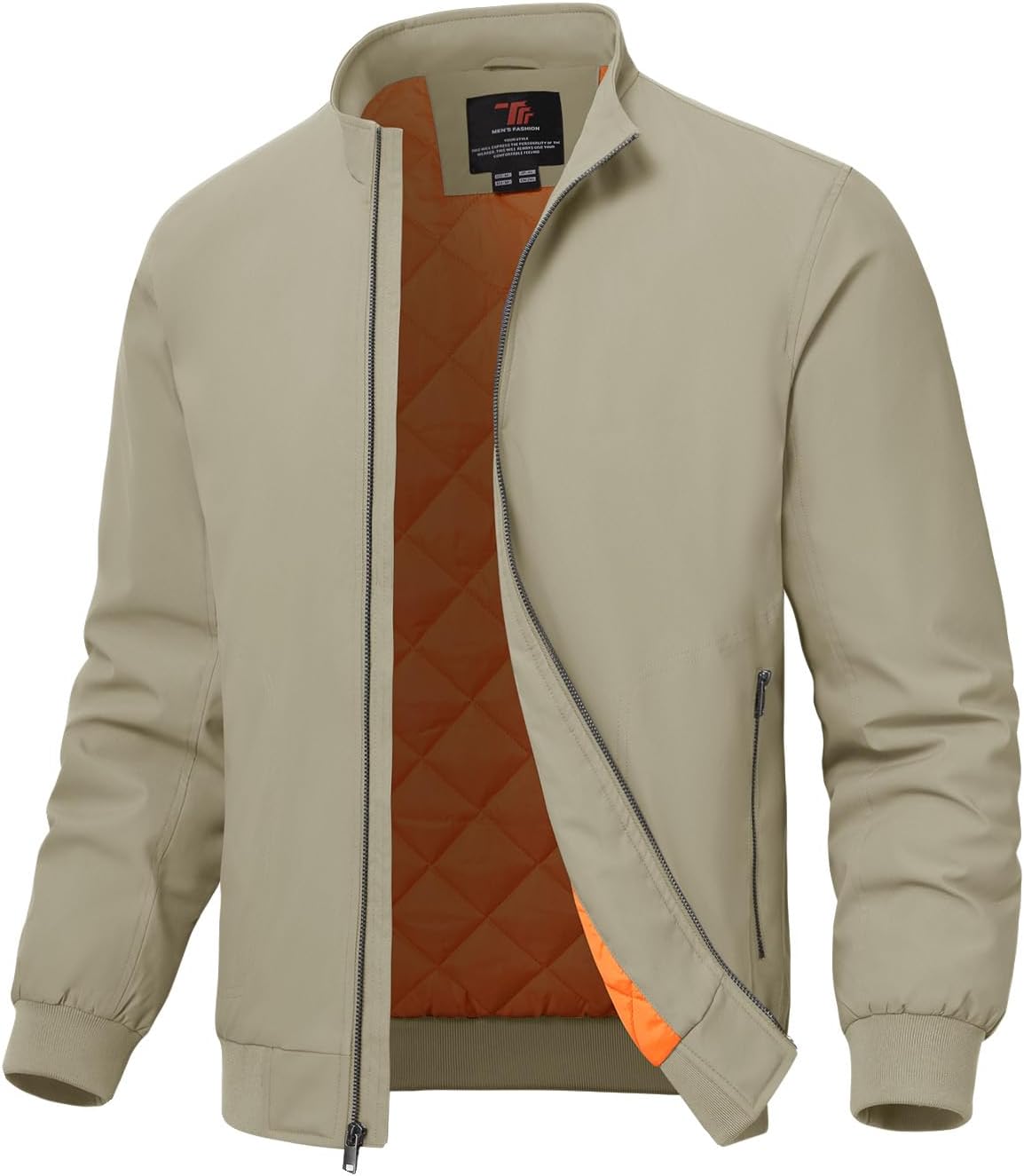 TBMPOY Men’s Winter Lightweight Bomber Jackets Water Resistant Fall Casual Windbreakers Quilted Full Zip Windproof Work Coats TBMPOY Men’s Winter Lightweight Bomber Jackets Water Resistant Fall Casual Windbreakers Quilted Full Zip Windproof Work Coats