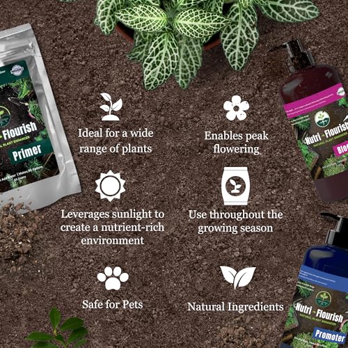 Natural Plant Enhancer Nutri Flourish 3-Pack miniatura 3