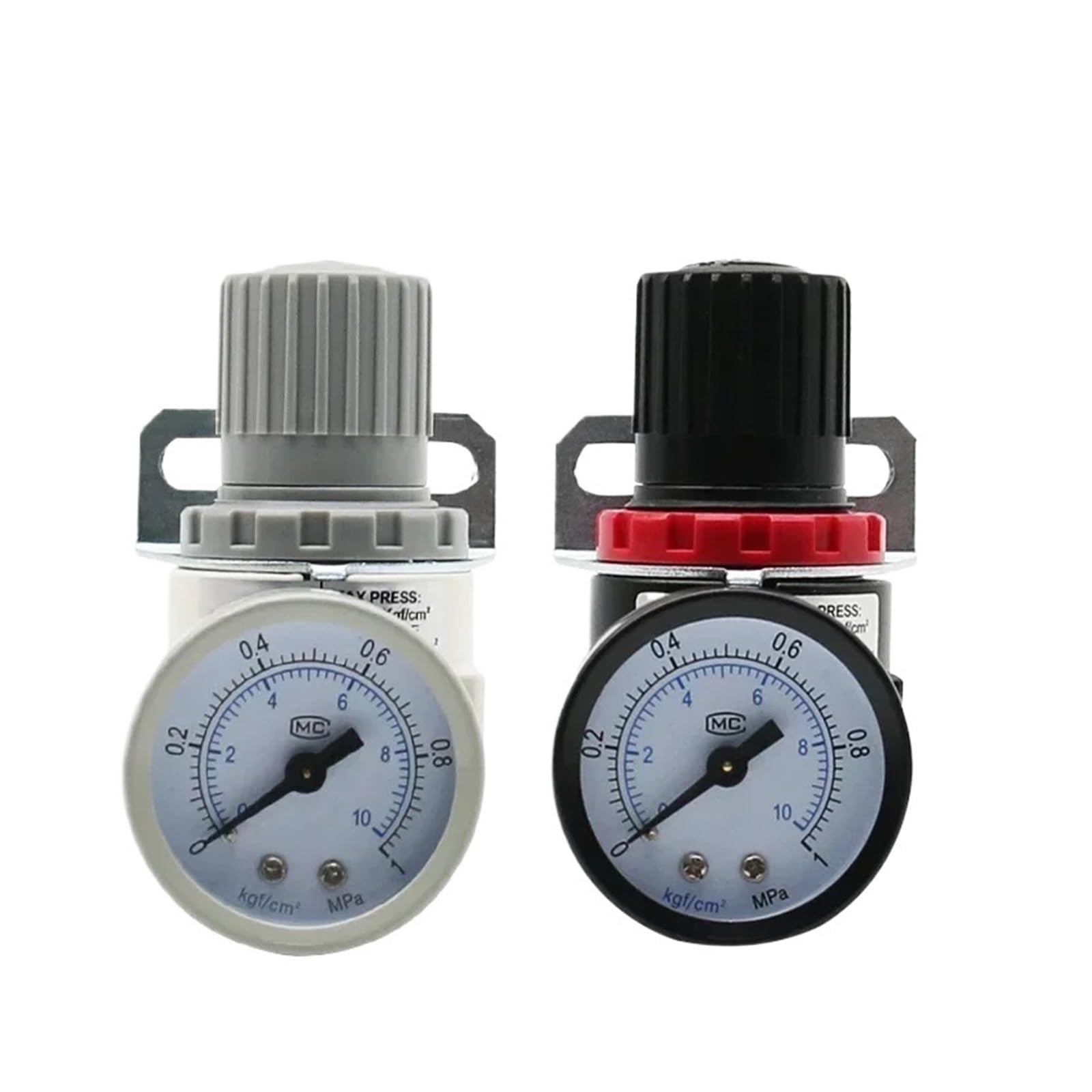 AR2000 1/4 "Gwintowana pneumatyczna sprężarka powietrza Regulator ciśnienia Zawór redukcyjny 4mm 6mm 8mm 10mm 12mm akcesoria do złącz(AR2000 W-EU(SMPM20), Fliter w 4 mm)