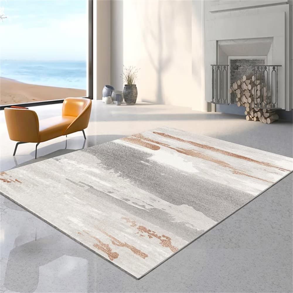 Tapis salon design moderne gris pour créer un coin éveil bébé doux