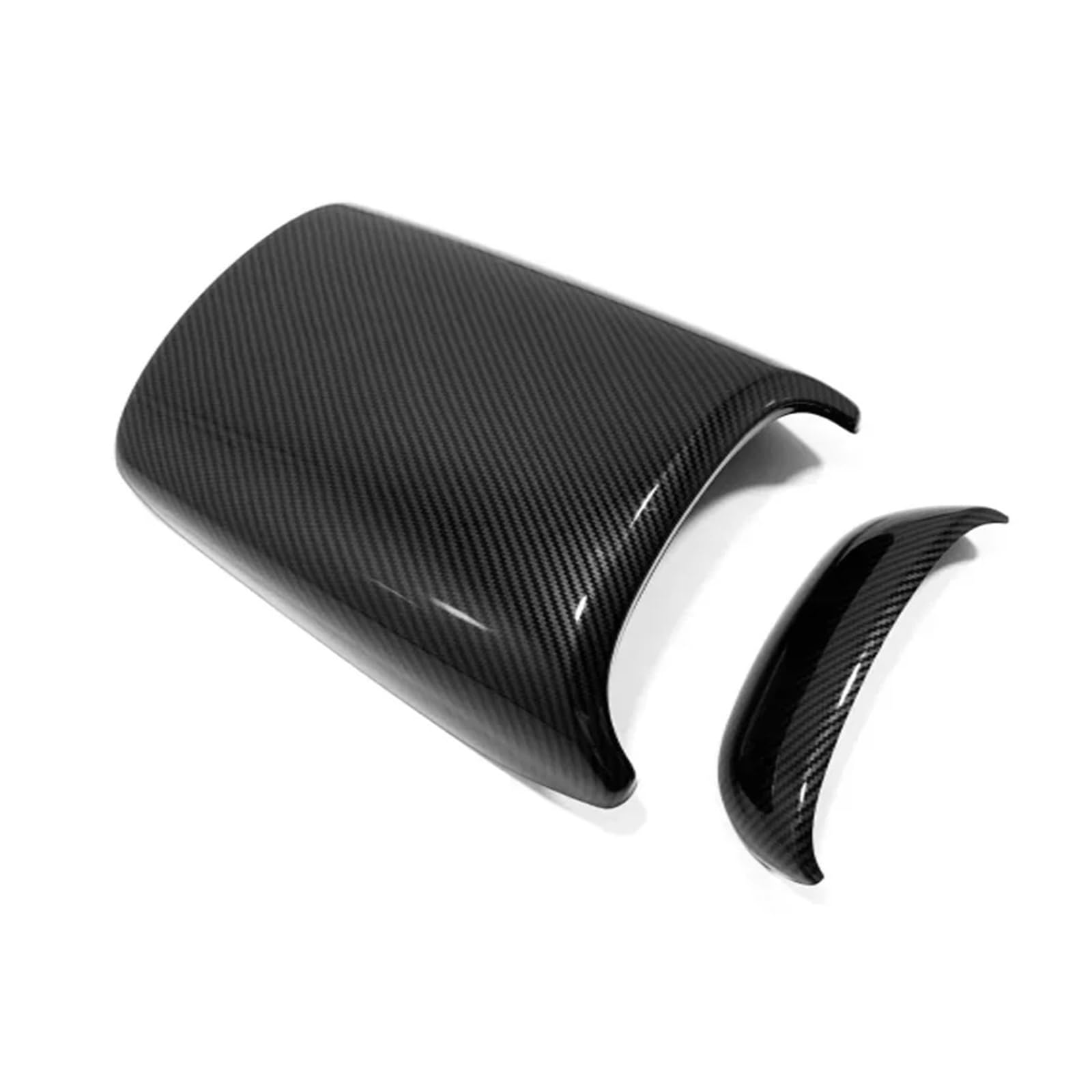 L/RHD for BYD for Seal EV 2022 ABS Carbon Fiber Car Center Console Armrest Storage Box Protector Panel Cover Sticker Trim Acessorios Car Interior Panel Trim(ABS carbonfiber)