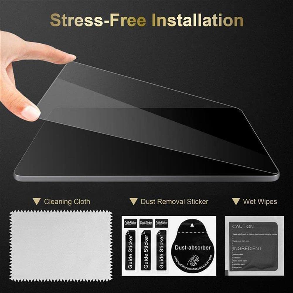 Cadorabo Pellicola Protettiva compatibile con Lenovo Tab 4 10 (10.1 Zoll) in ELEVATA TRASPARENZA - Vetro di protezione del display (Tempered) con durezza 9H con compatibilità 3D touch