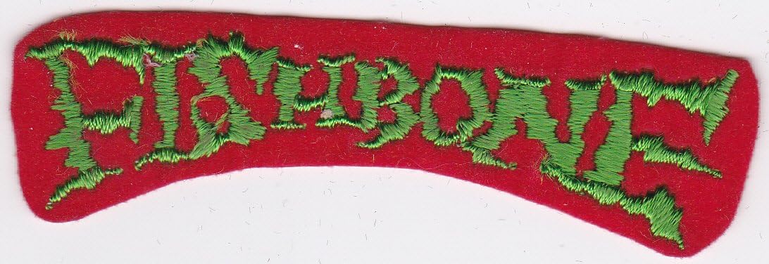 Fishbone Music Patch - Green and Red