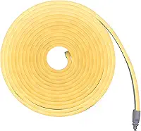 Fita Neon Led 5m 12v Corte 2,5cm Flexivel Alto Brilho (Branco Quente)