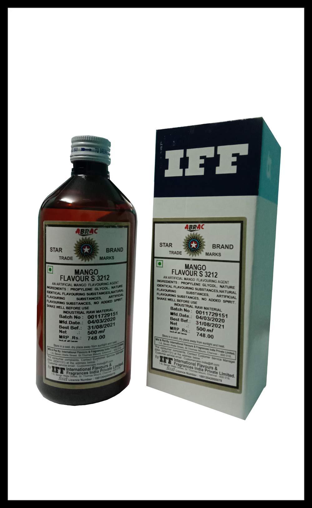Nithi Foods, IFF, Bush Mango 3212 Flavouring Agent - 500 ML (B07TS4QLQJ) Amazon Price History, Amazon Price Tracker