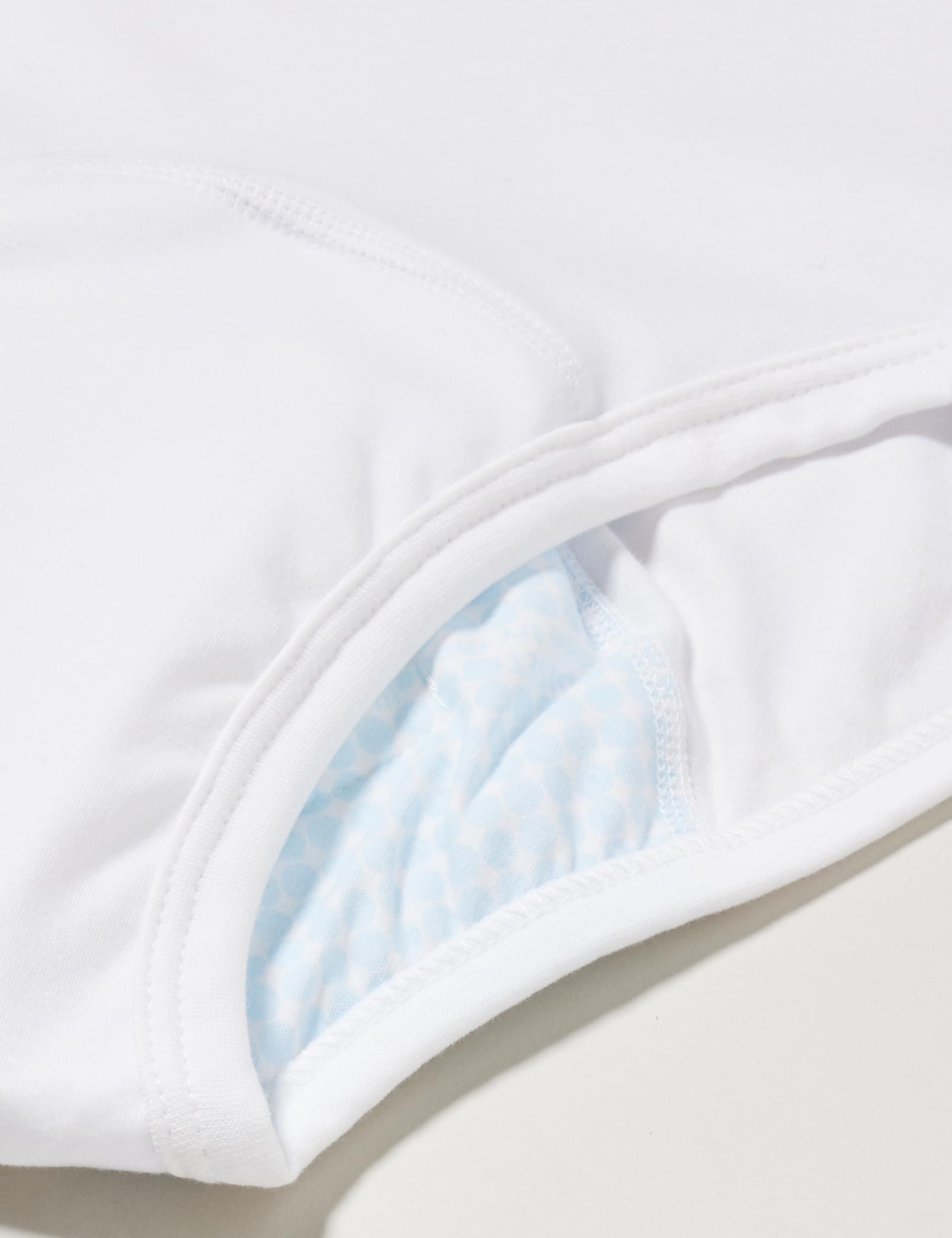 MEDISET made by modellia Inkontinez-Slip für Damen bei leichter - mittlerer Inkontinenz mit eingearbeiteter Saugeinlage ca. 250ml und spezial Beschichtung, Gr. 42/44, weiss