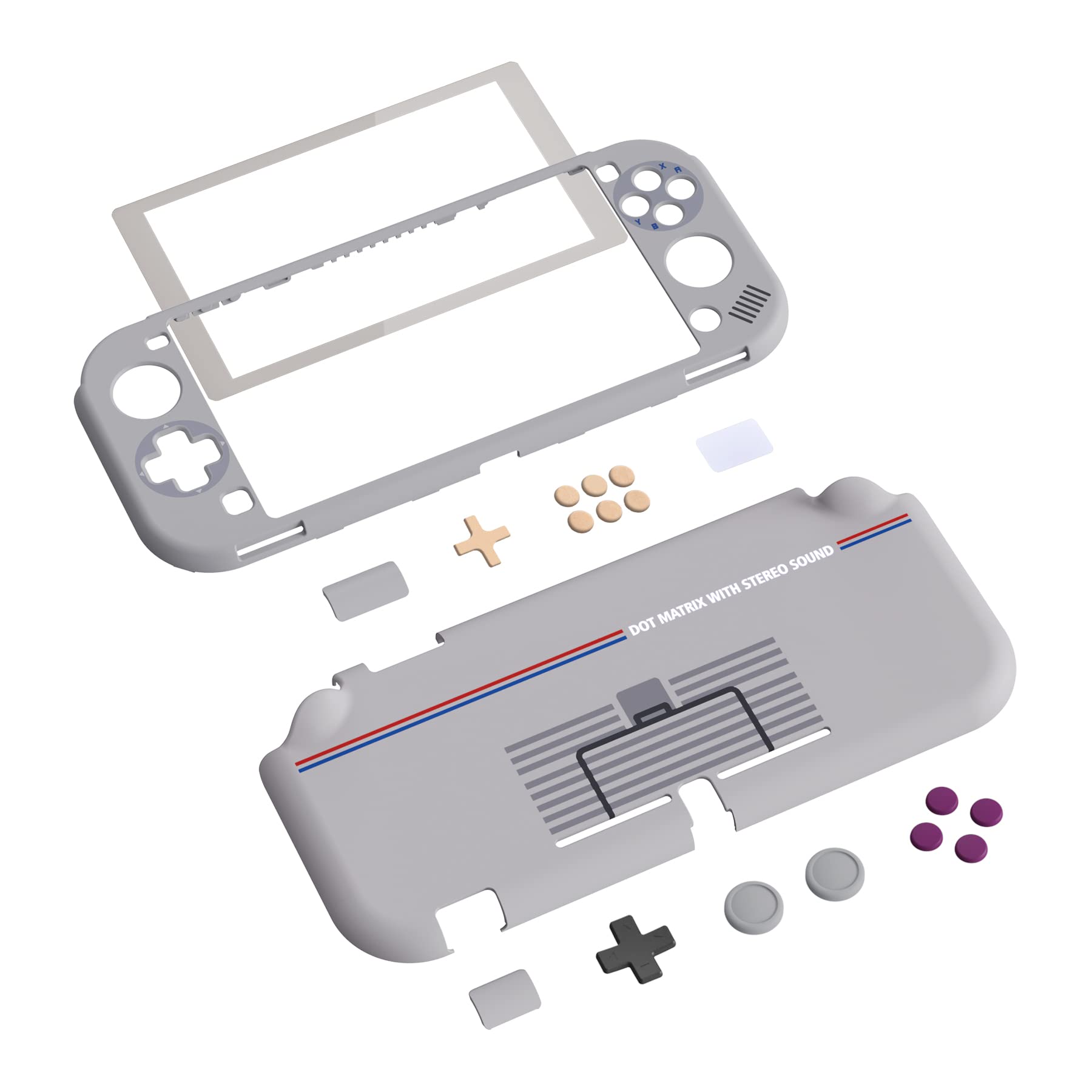 Amazon.com: eXtremeRate PlayVital Classic 1989 GB DMG-01