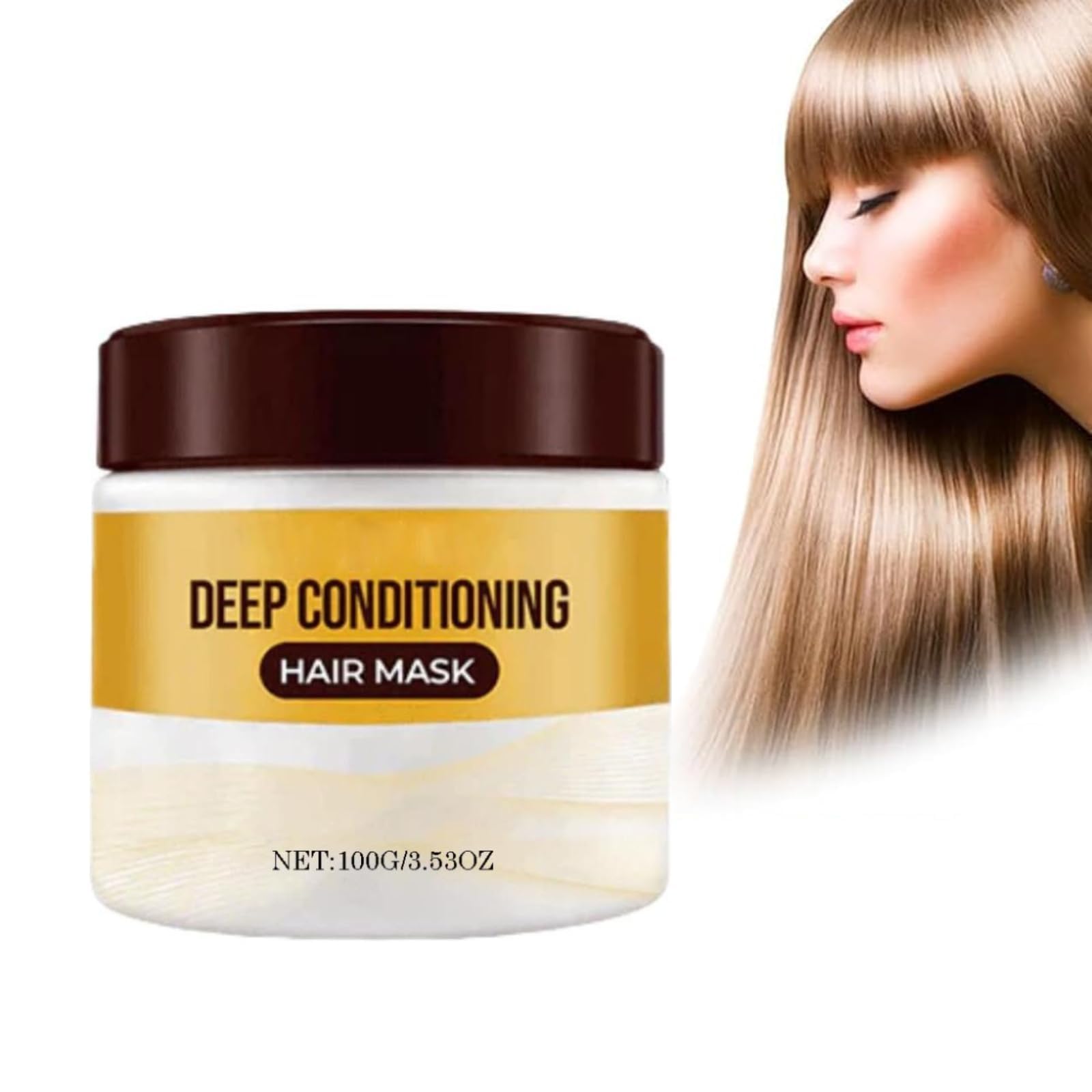 Collagen Haarmaske Mit Arganöl – Intensive Feuchtigkeit, 2 X 100g, Für Trockenes & Geschädigtes Haar
