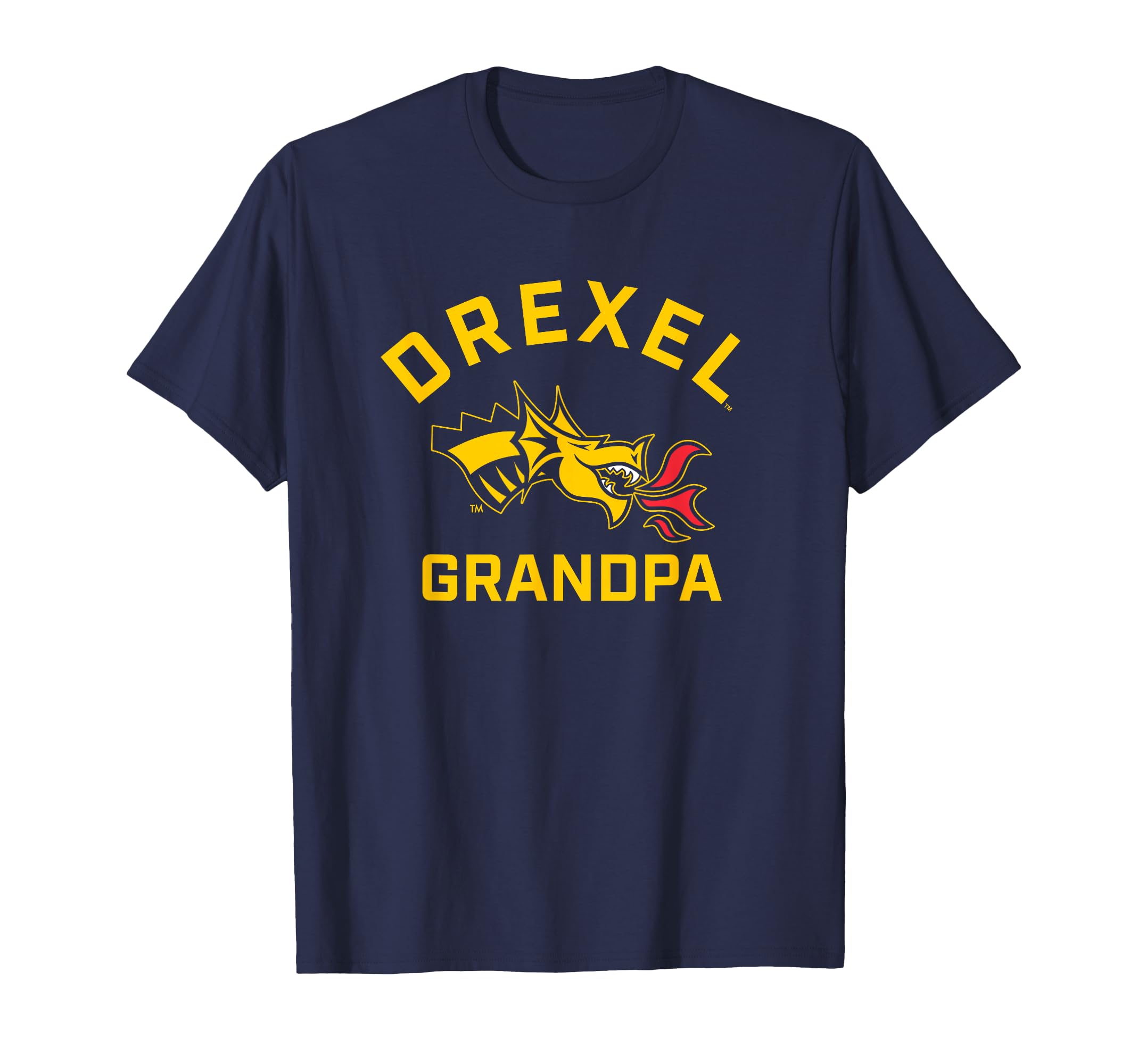 Drexel University Dragons Arched Grandpa T-Shirt