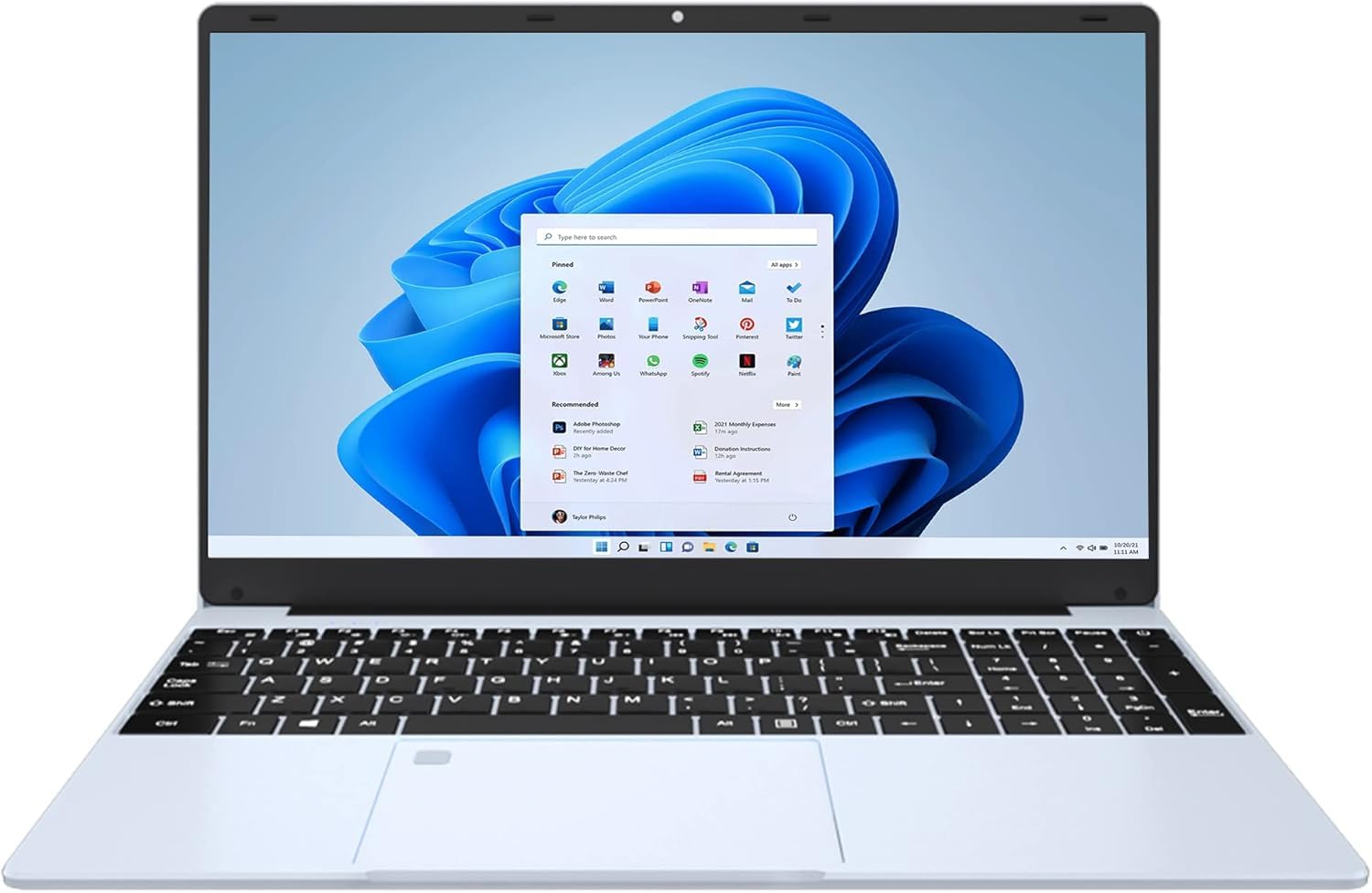 Laptop 15,6" Intel N5095 16/512 6000mAh RGB WINDOWS 11 PRO