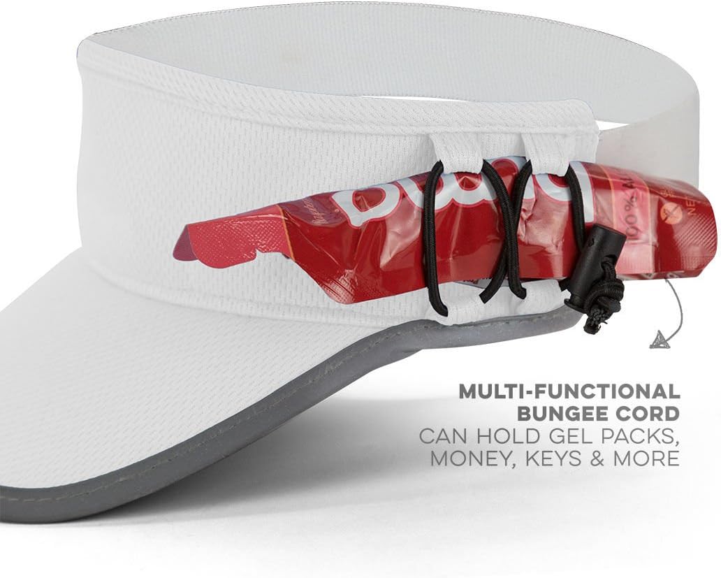 Gone For a Run Ultralight Visor with RunTechnology | Moisture Wicking and Reflective Sports Visor | Multiple Colors - Image 3